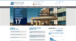 Desktop Screenshot of g5.co.za