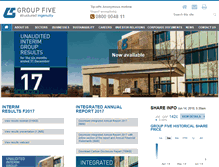 Tablet Screenshot of g5.co.za